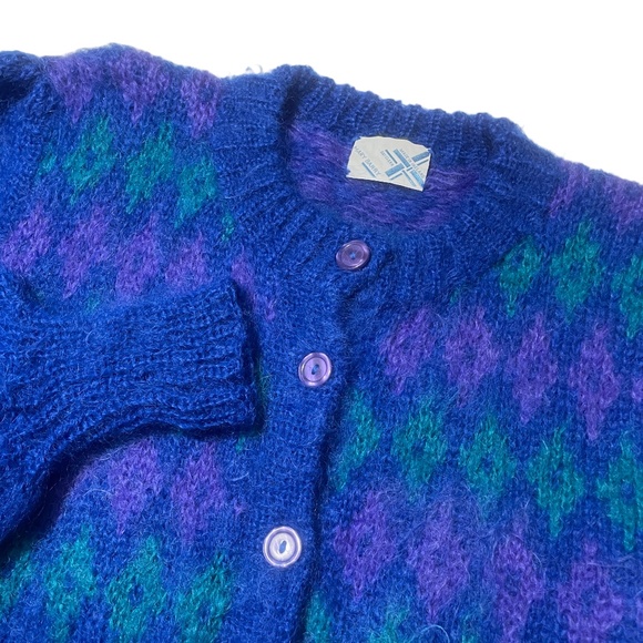 Mary Barry Sweaters - Mary Barry Ireland Sweater “Large” (see measurements) Cardigan 100% Wool Vintage